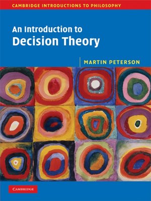 cover image of An Introduction to Decision Theory